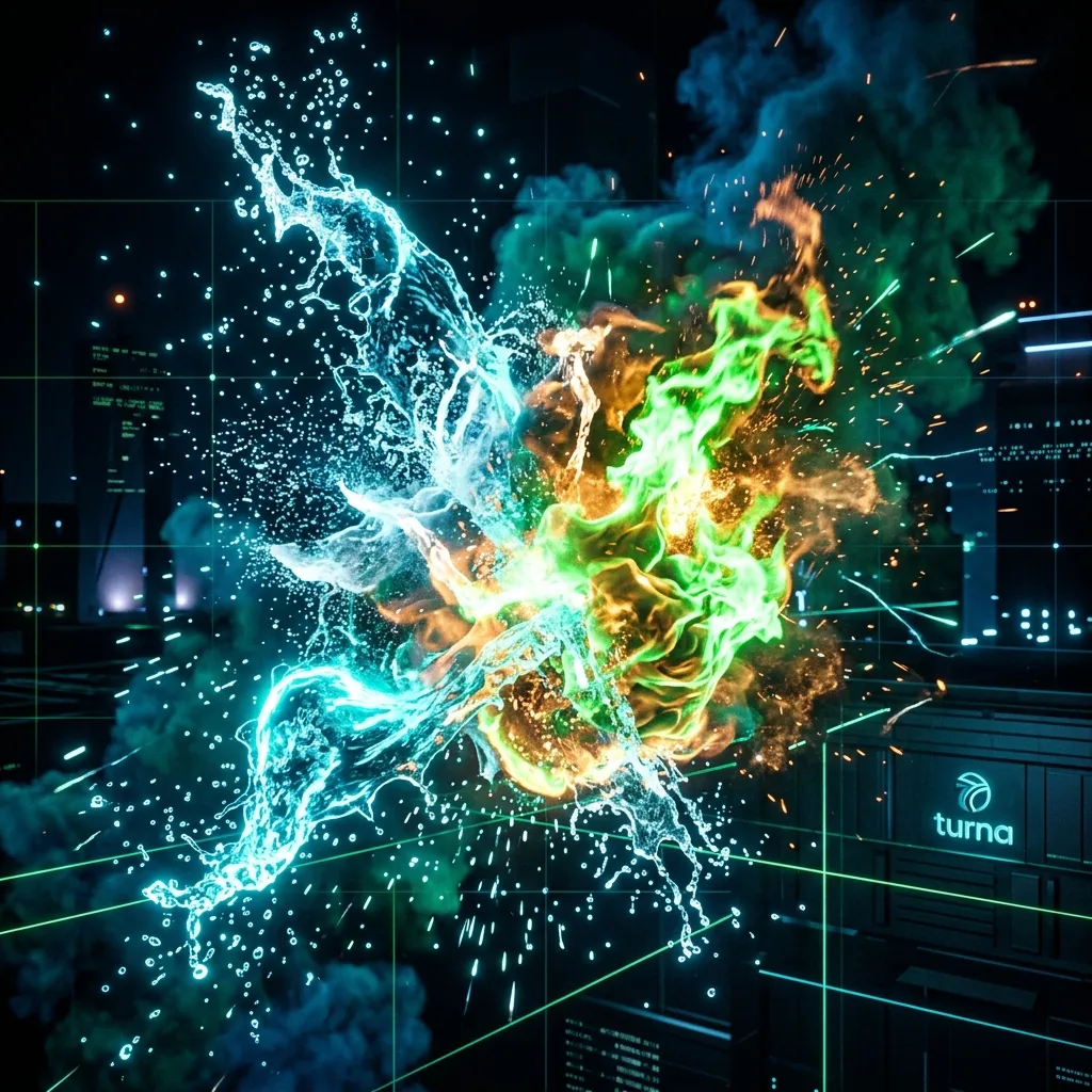 NFTs & Art Génératif 3D : Comment rendre 10 000 images en un temps record, illustration TURNA