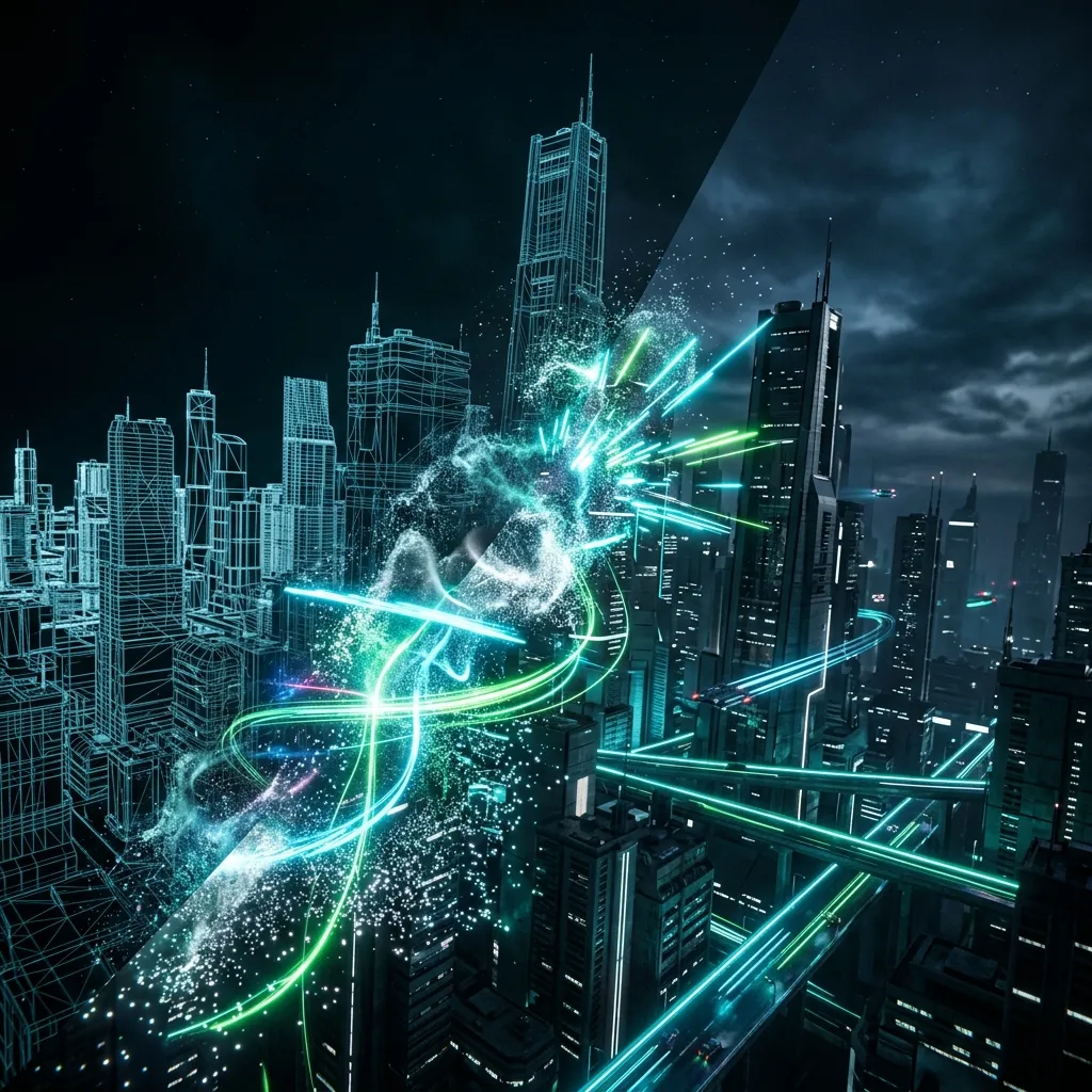 Maya et les VFX : Comment les studios gèrent les rendus de scènes massives, illustration TURNA